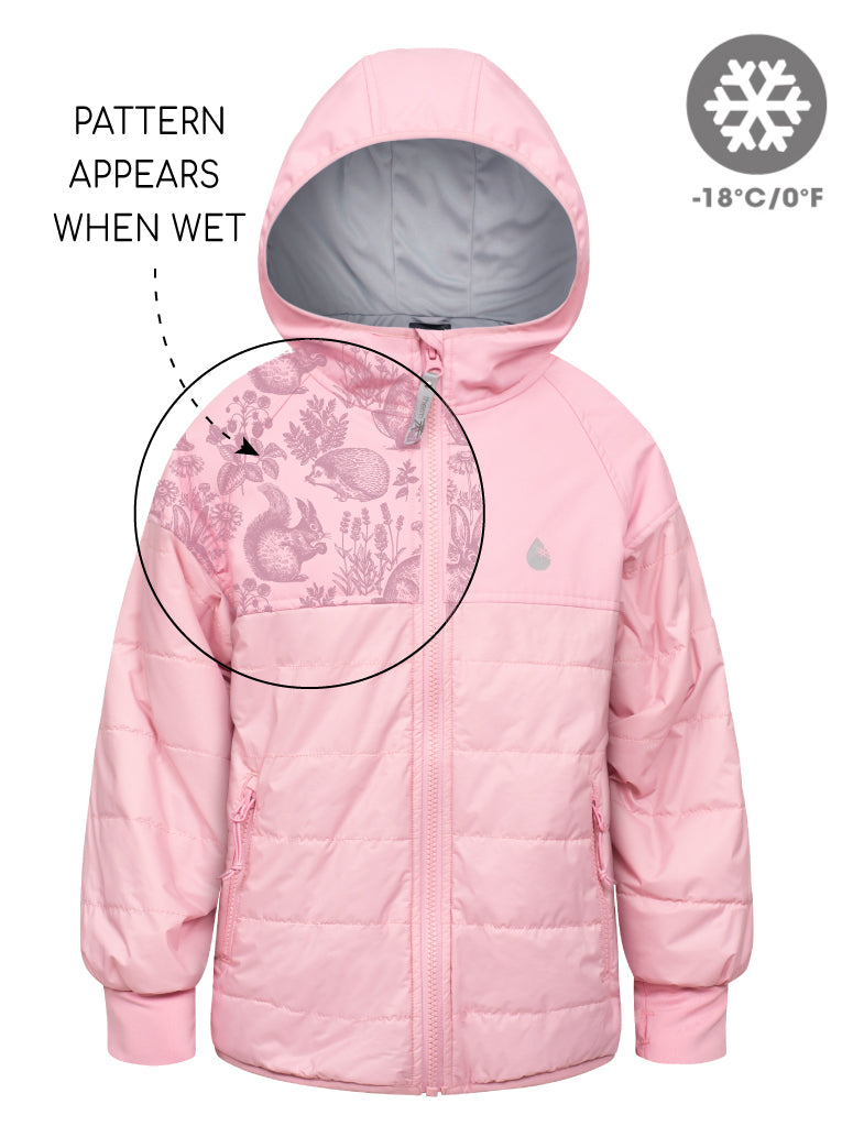 Hydracloud Puffer Jacket - Ballet Pink | Waterproof Windproof Eco