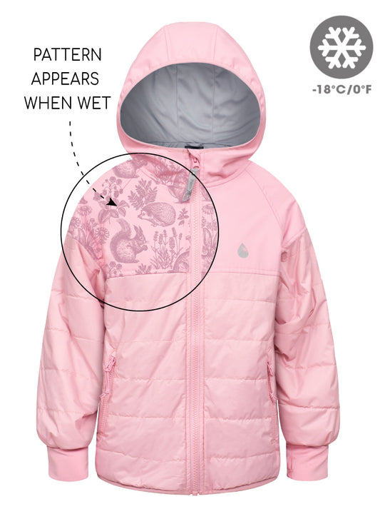 Hydracloud Puffer Jacket - Ballet Pink | Waterproof Windproof Eco