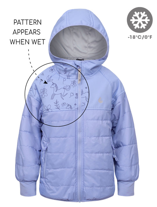 Hydracloud Puffer Jacket - Iris | Waterproof Windproof Eco