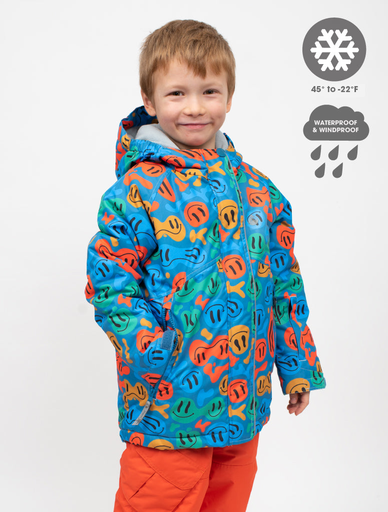 Snowrider Deep Winter Coat - Smiley | Waterproof Windproof Eco