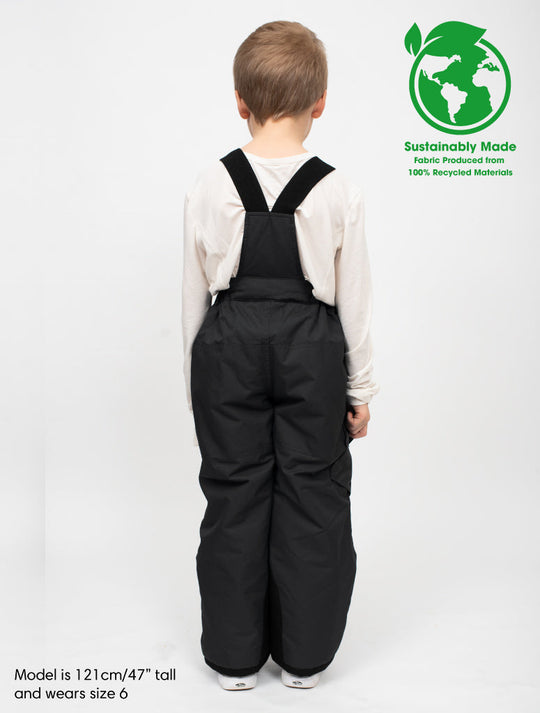 Snowrider Convertible Ski Overalls - Black 2025