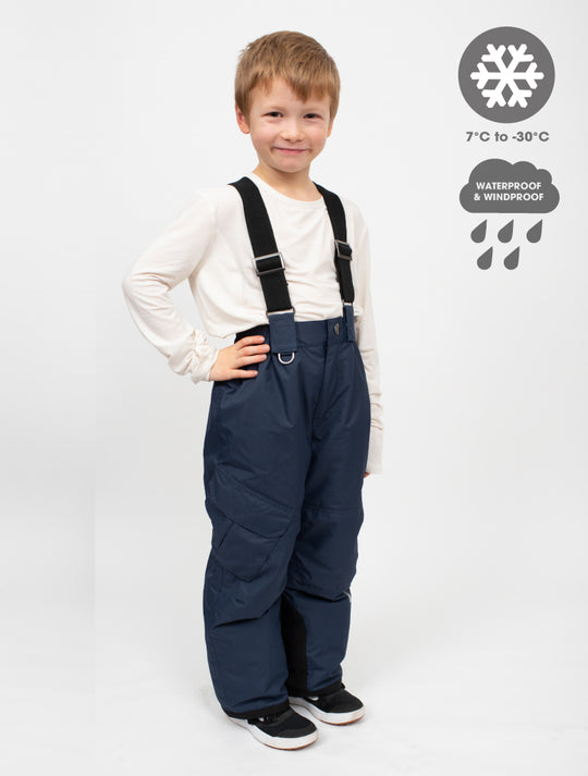 Snowrider Convertible Snow Pants - Navy