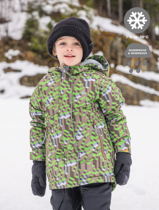 Snowrider Deep Winter Coat - Tech Block