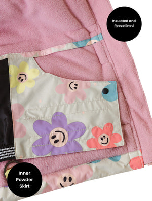 Snowrider Insulated Snow Jacket - Happy Daisy