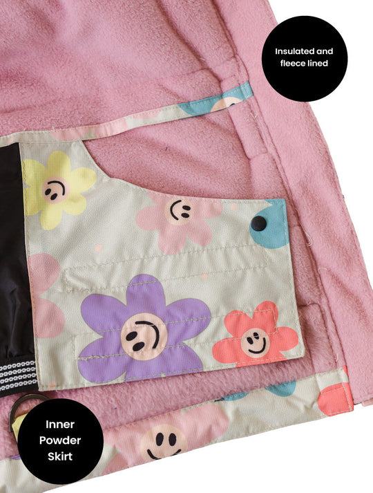 Snowrider Ski Jacket - Happy Daisy