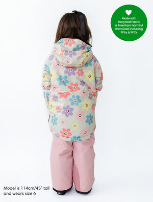 Snowrider Insulated Snow Jacket - Happy Daisy
