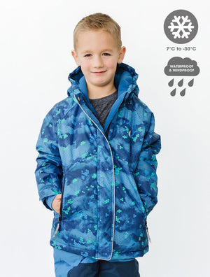 Snowrider Insulated Snow Jacket - Pixel Peak