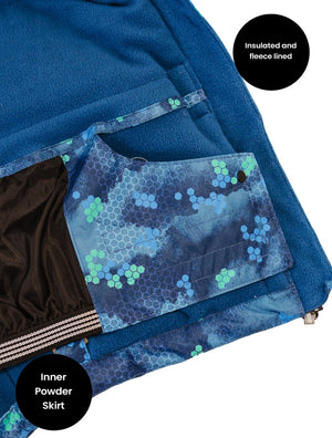 Snowrider Insulated Snow Jacket - Pixel Peak