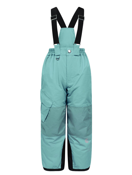 Snowrider Convertible Ski Overalls - Seafoam