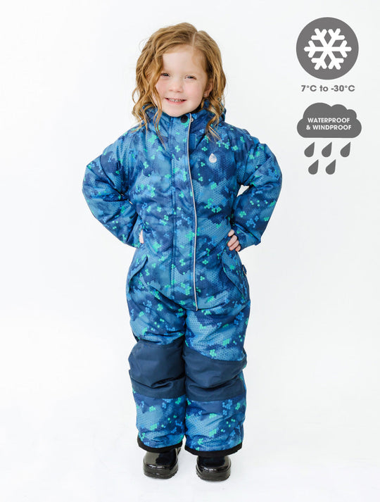 Snowrider One Piece Snowsuit - Pixel Peak