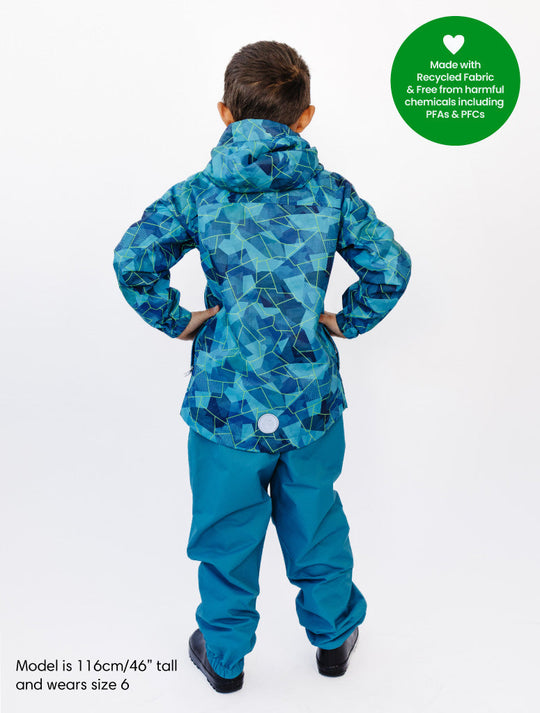 10K Packaway Rainshell - Geo Tech