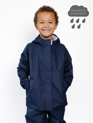 10K Packaway Rainshell - Navy