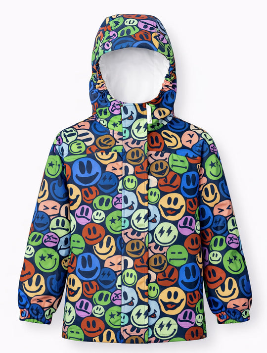 10K Packaway Rainshell - Smiley