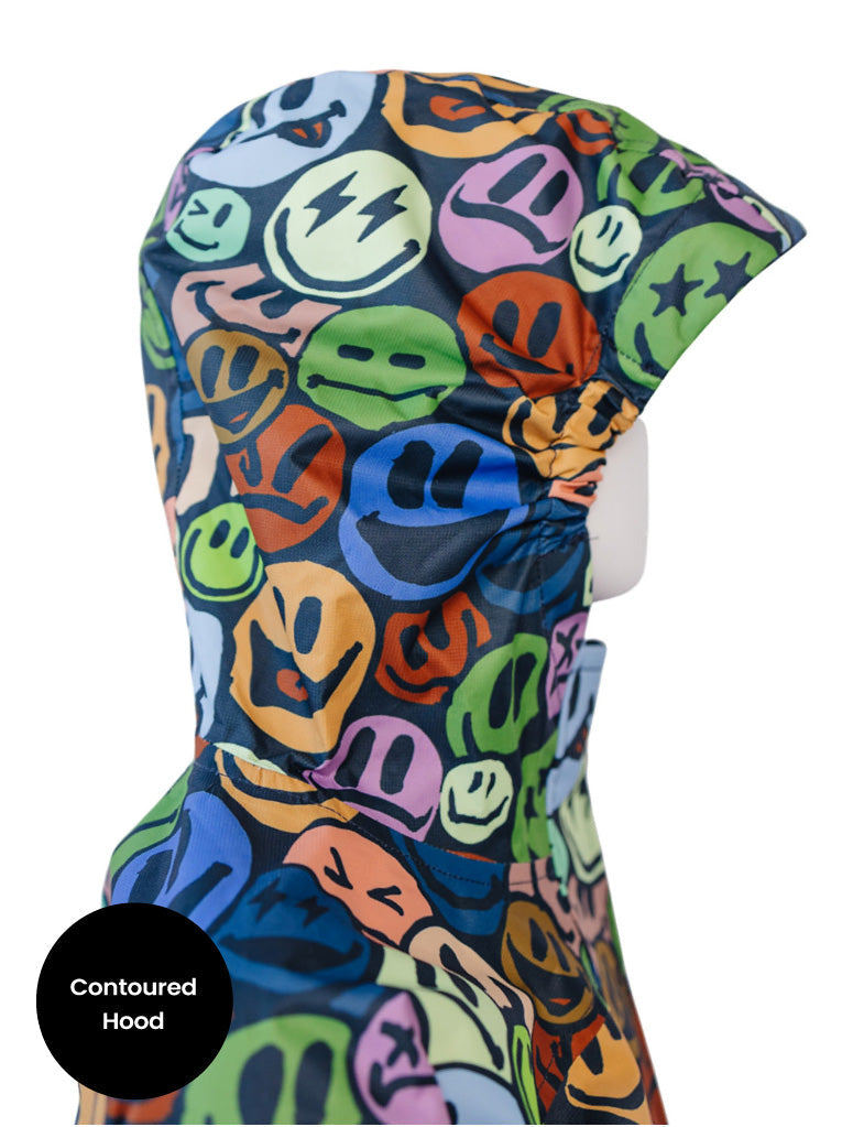 10K Packaway Rainshell - Smiley