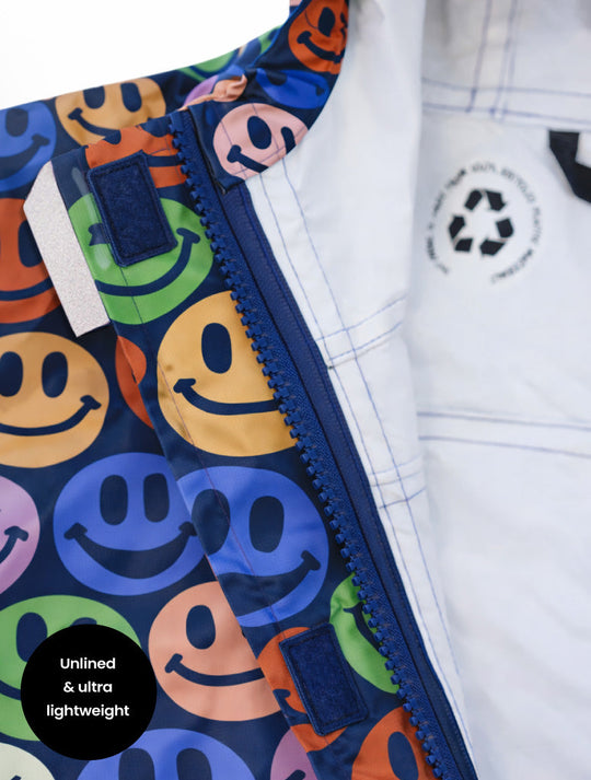 10K Packaway Rainshell - Smiley