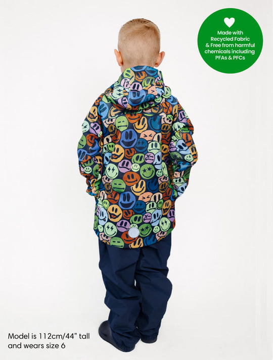 10K Packaway Rainshell - Smiley