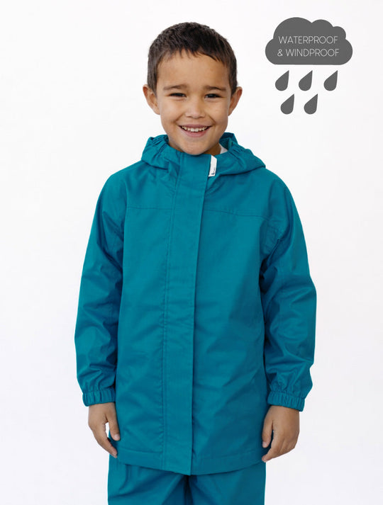 SplashMagic Rainshell - Deep Teal | Dino Skate Crew