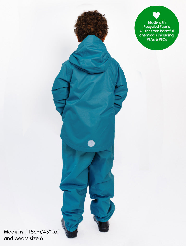 SplashMagic Storm Jacket - Deep Teal | Dino Skate Crew