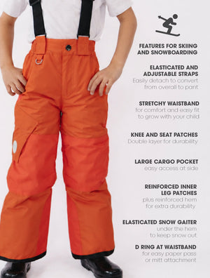 Snow Pants Add-On - Burnt Orange