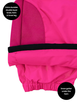 Snow Pants Add-On - Neon Pink