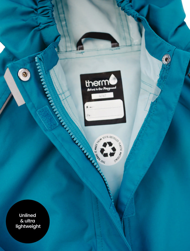 SplashMagic Rainsuit - Deep Teal | Dino Skate Crew