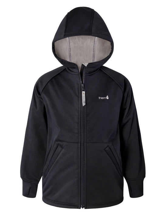 All-Weather Hoodie - Black | Waterproof Windproof Eco