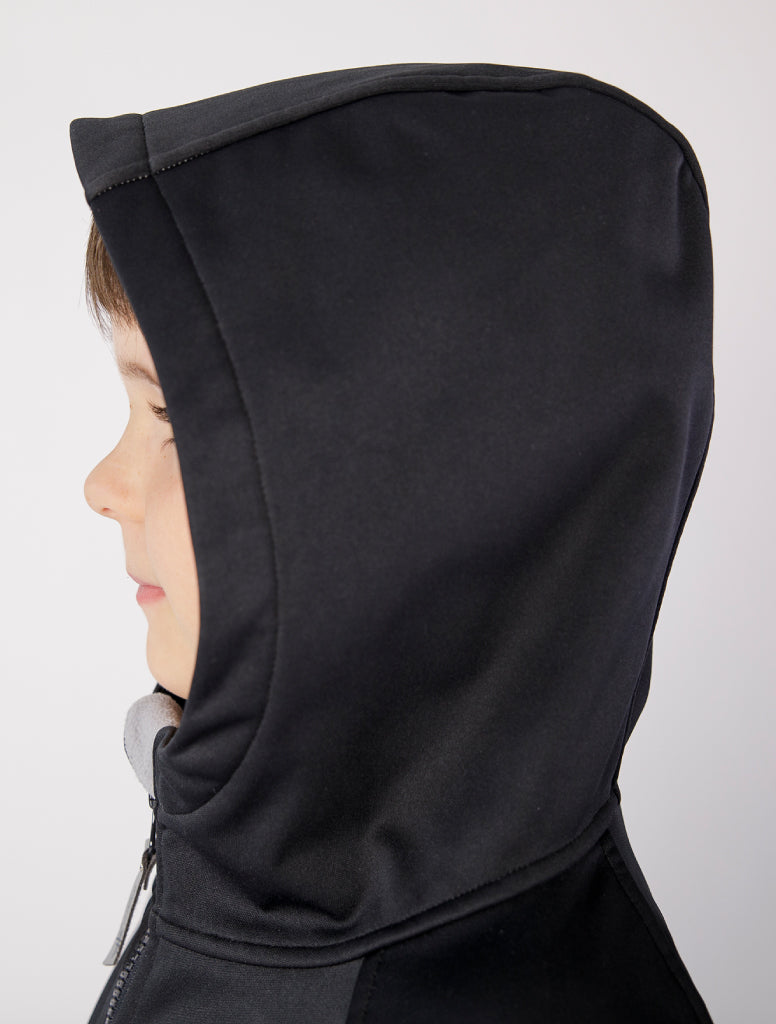 All-Weather Hoodie - Black | Waterproof Windproof Eco