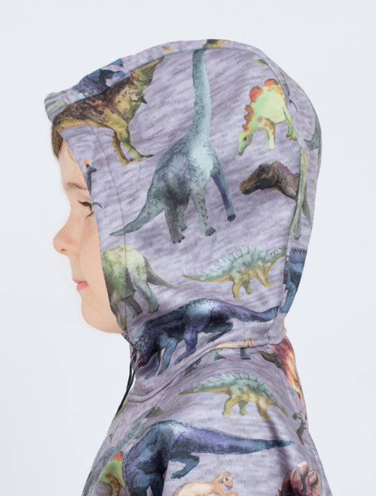 All-Weather Hoodie - Dinosaur | Waterproof Windproof Eco