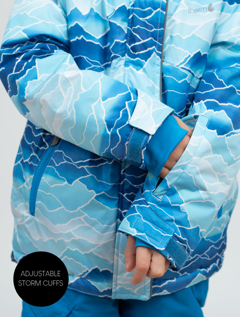 Snowrider Winter Coat - Ice Mountain | Waterproof Windproof Eco