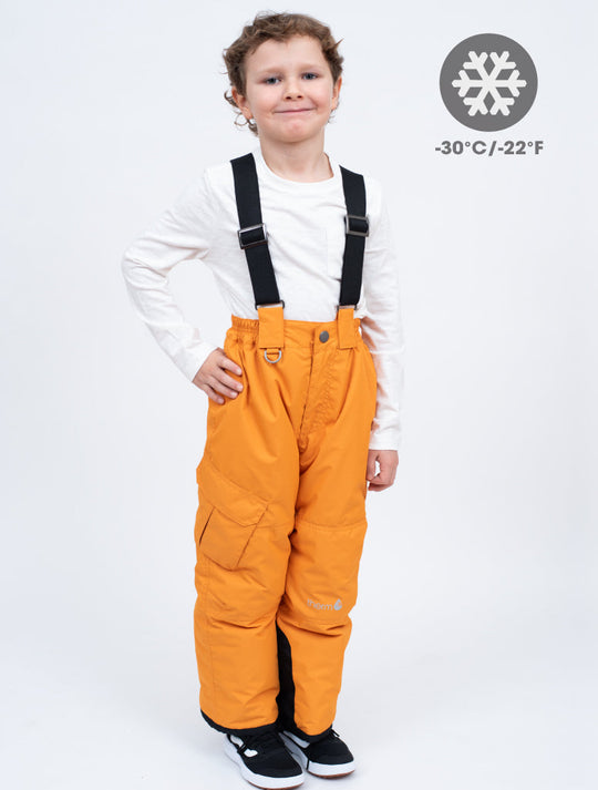 Snowrider Convertible Snow Pants - Autumn Blaze | Waterproof Windproof Eco