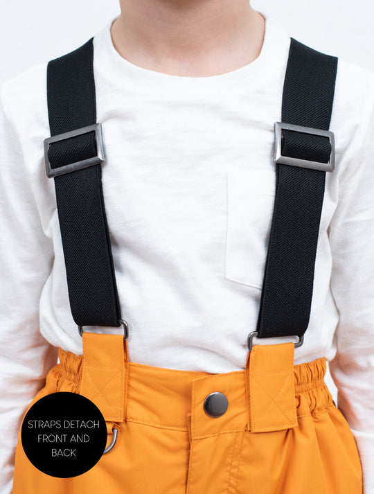 Snowrider Convertible Snow Pants - Autumn Blaze | Waterproof Windproof Eco