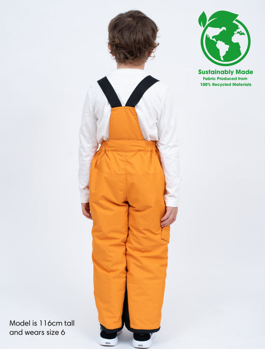Snowrider Convertible Snow Pants - Autumn Blaze | Waterproof Windproof Eco