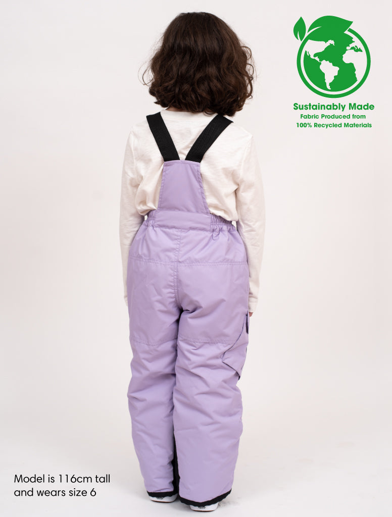 Snowrider Convertible Snow Pants - Lavender | Waterproof Windproof Eco