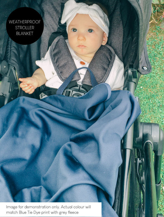 All-Weather Fleece Blanket - Surf | Waterproof Windproof Eco