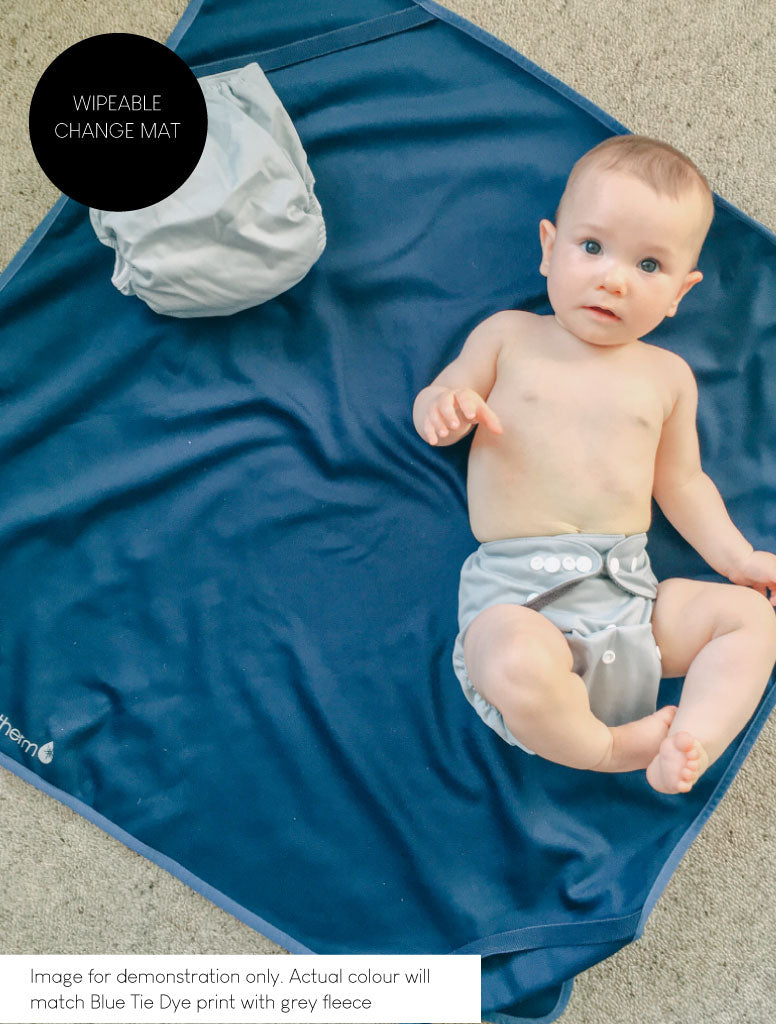 All-Weather Fleece Blanket - Electric Floral | Waterproof Windproof Eco