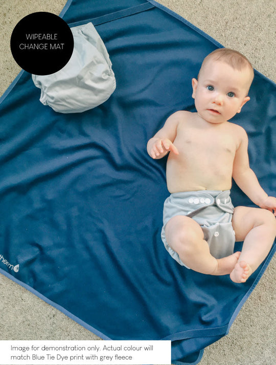 All-Weather Fleece Blanket - Electric Floral | Waterproof Windproof Eco