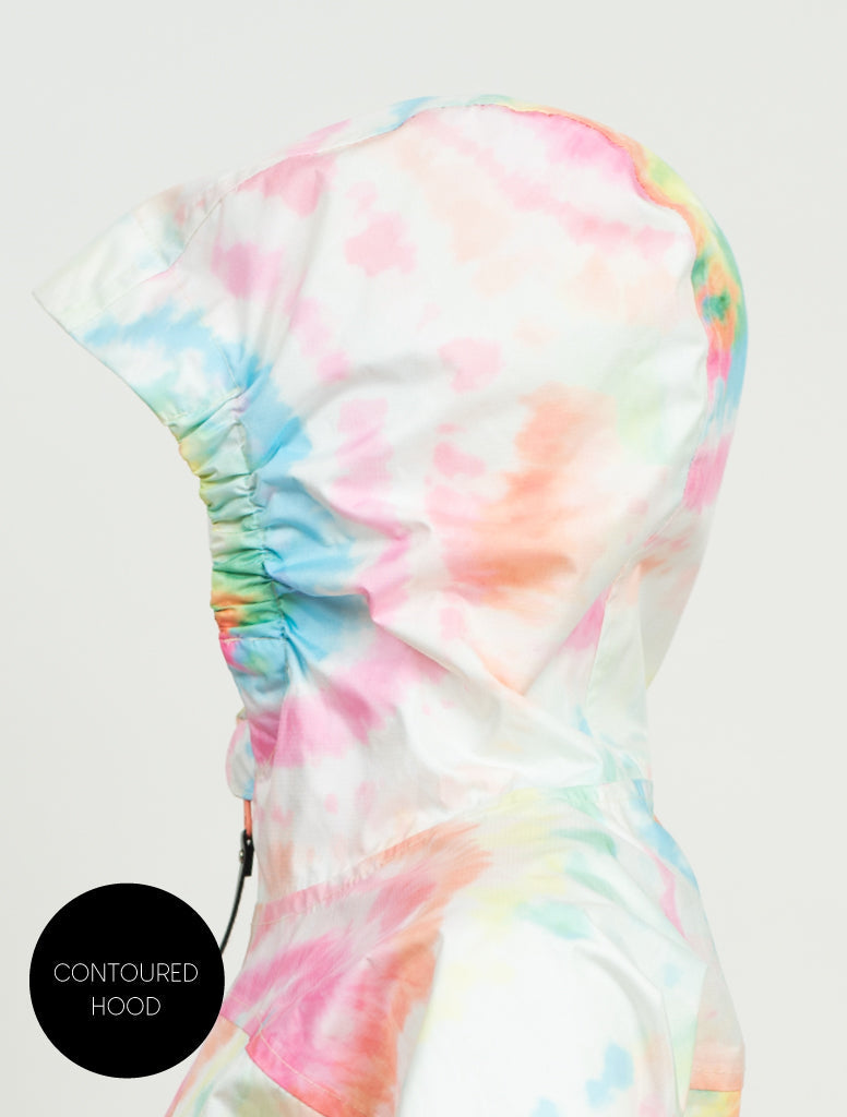 Snowrider Snowsuit - Rainbow Tie Dye | Waterproof Windproof Eco
