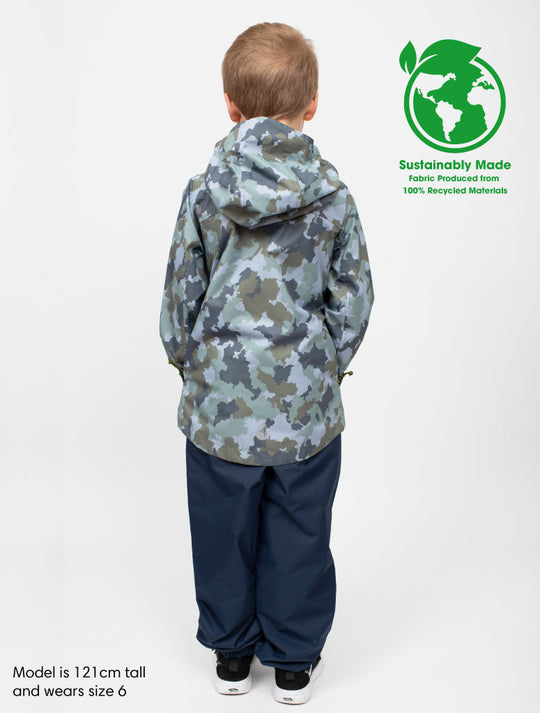 10K Packaway Rainshell - Camo | Waterproof Windproof Eco