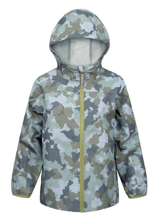 10K Packaway Rainshell - Camo | Waterproof Windproof Eco