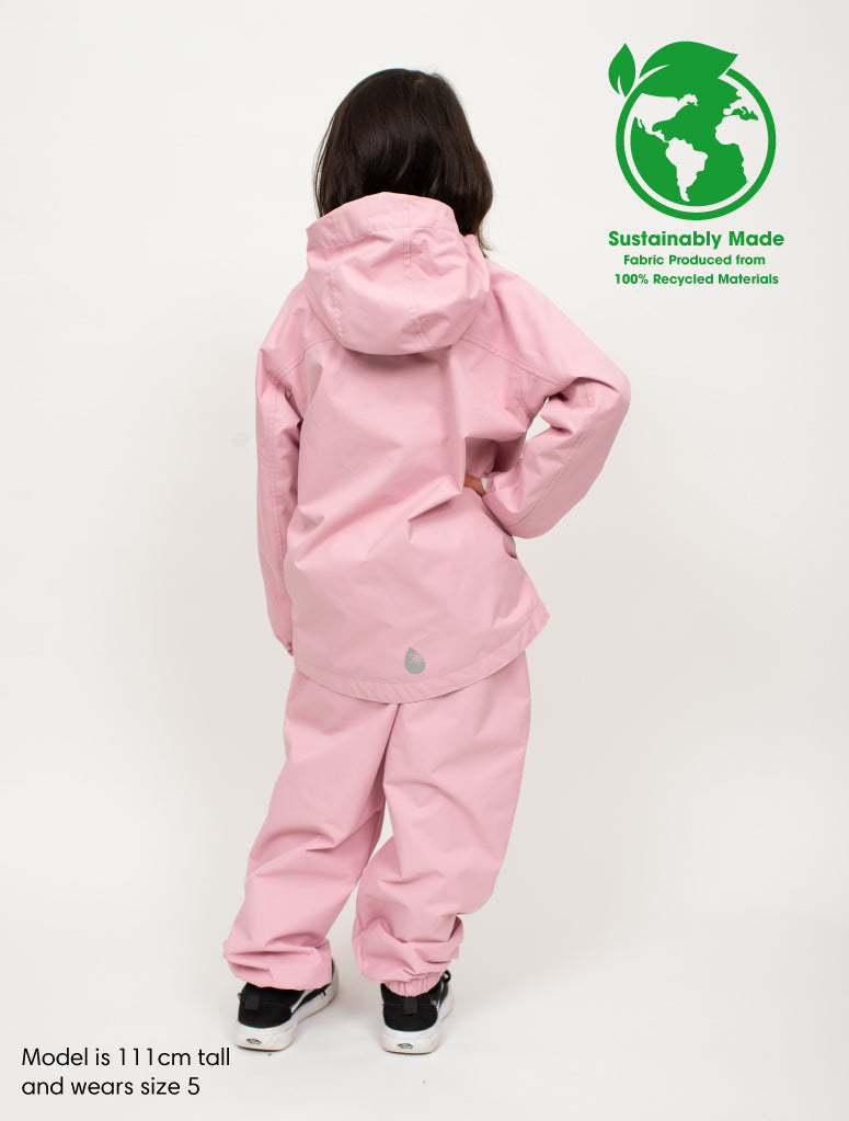 SplashMagic Rainshell - Ballet Pink | Waterproof Windproof Eco