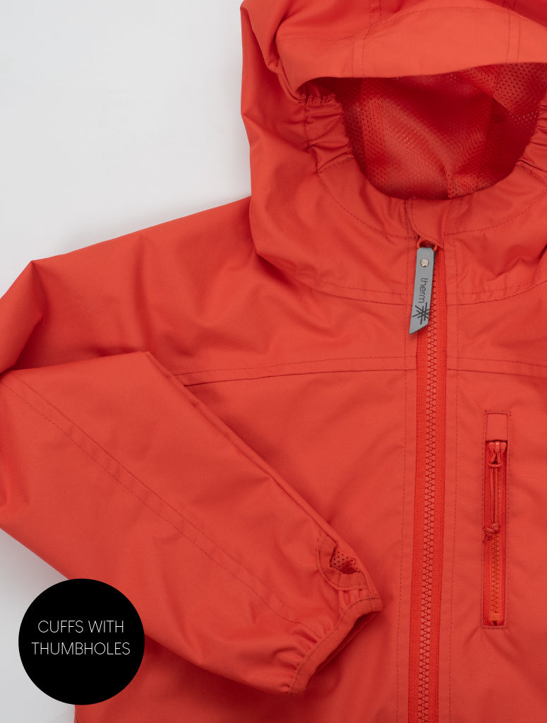 SplashMagic Rainshell - Flame | Waterproof Windproof Eco