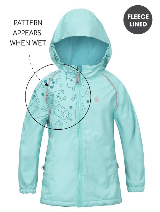 SplashMagic Storm Jacket - Aqua Sky | Waterproof Windproof Eco