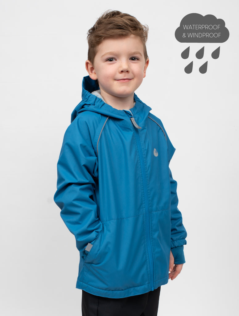 SplashMagic Storm Jacket - Blue Ocean | Waterproof Windproof Eco