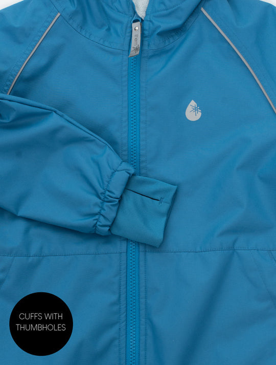 SplashMagic Storm Jacket - Blue Ocean | Waterproof Windproof Eco