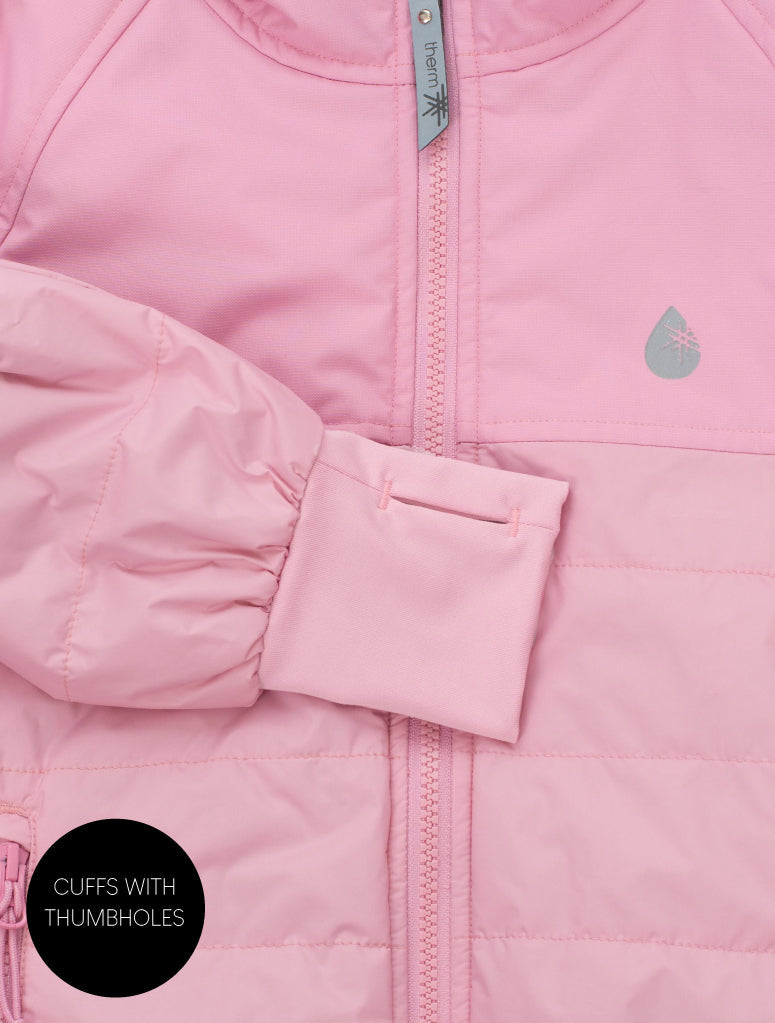 Hydracloud Puffer Jacket - Ballet Pink | Waterproof Windproof Eco