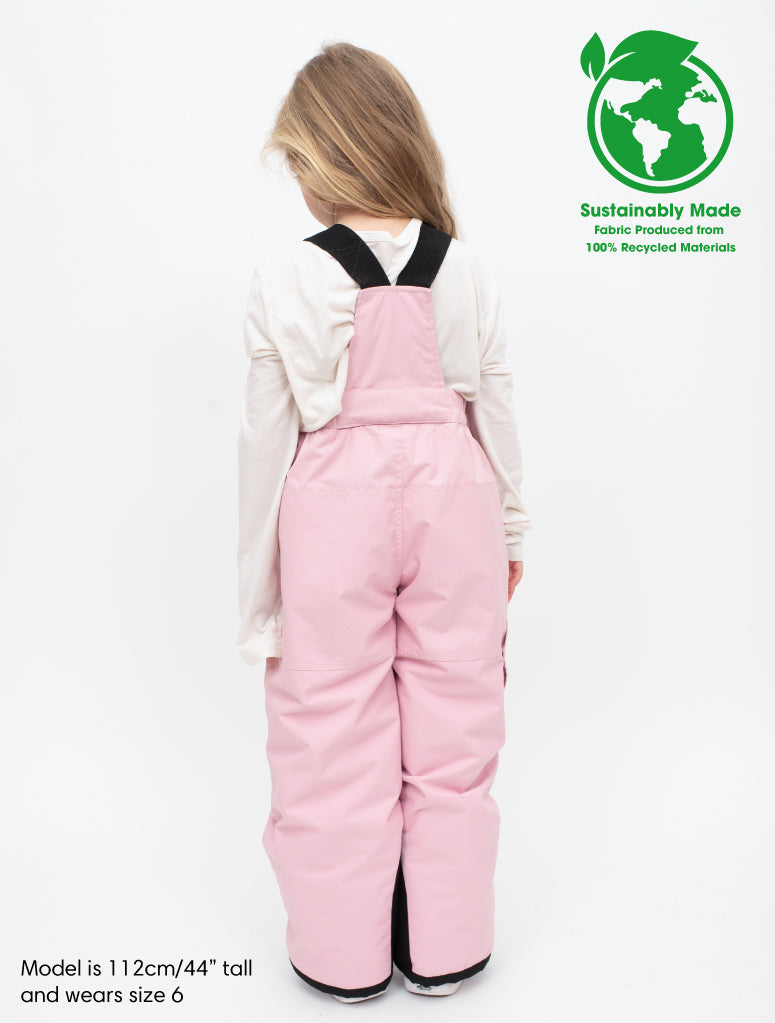 Snowrider Convertible Snow Pants - Ballet Pink | Waterproof Windproof Eco