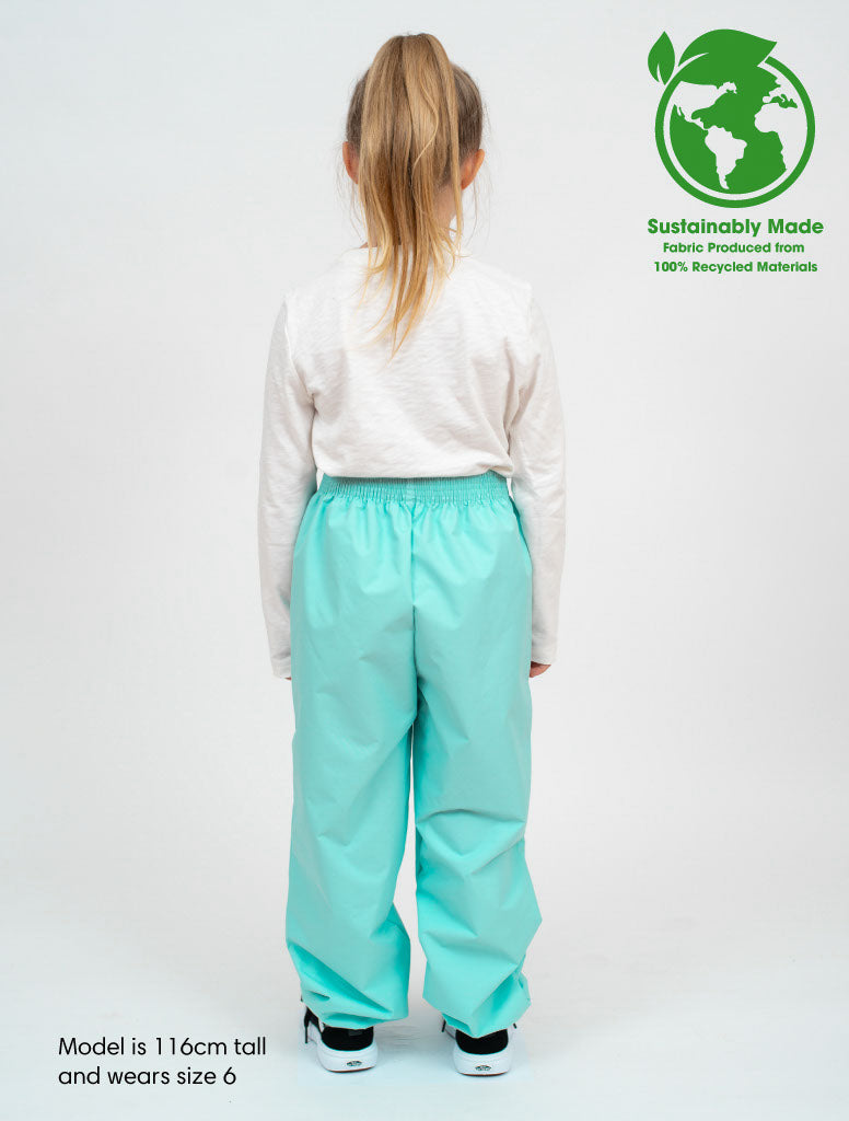 Splash Pant - Aqua Sky | Waterproof Windproof Eco