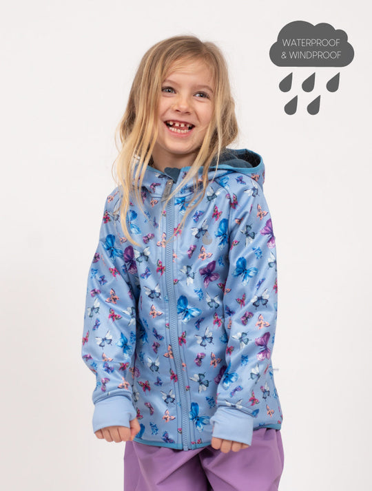 All-Weather Hoodie - Butterfly Sky | Waterproof Windproof Eco